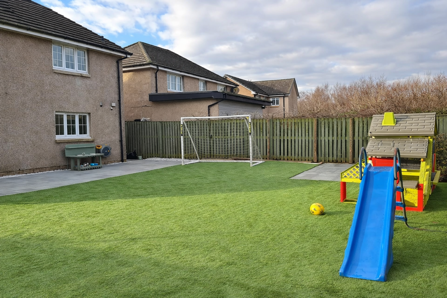 family garden transformation