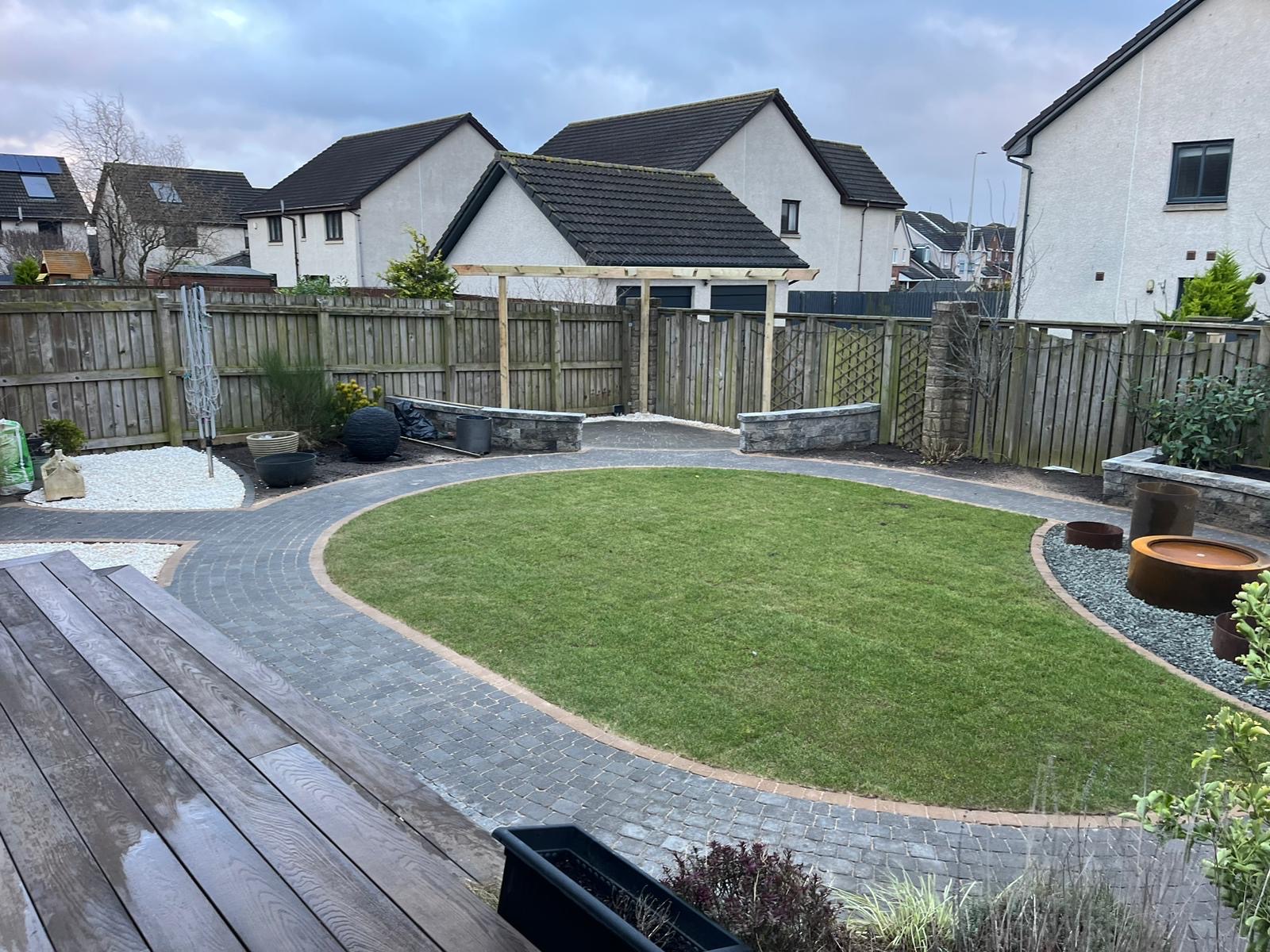 Maybury Landscaping team project showcasing expertise and craftsmanship
