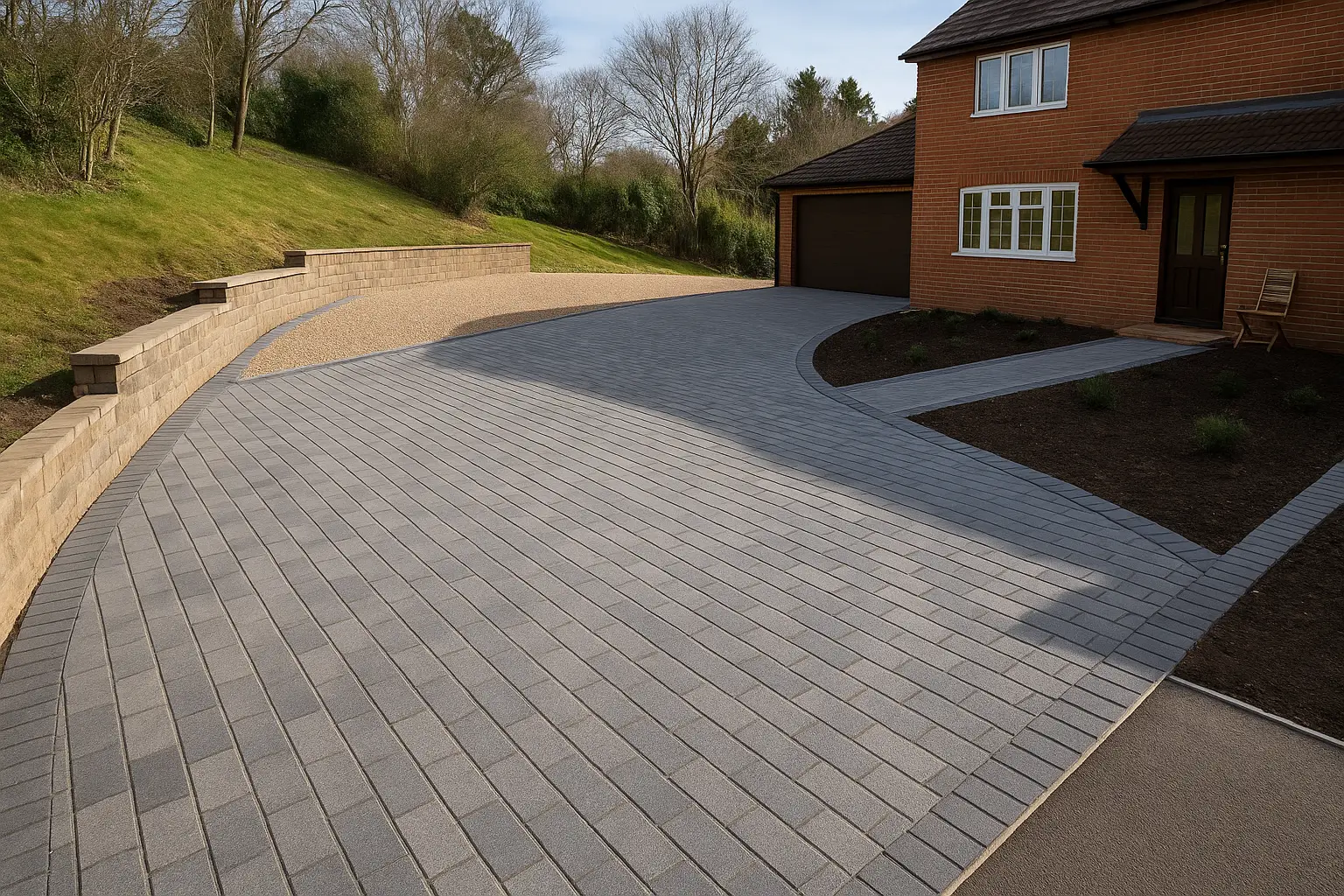 Driveways for Sloped or Awkward Spaces: What Are Your Options?