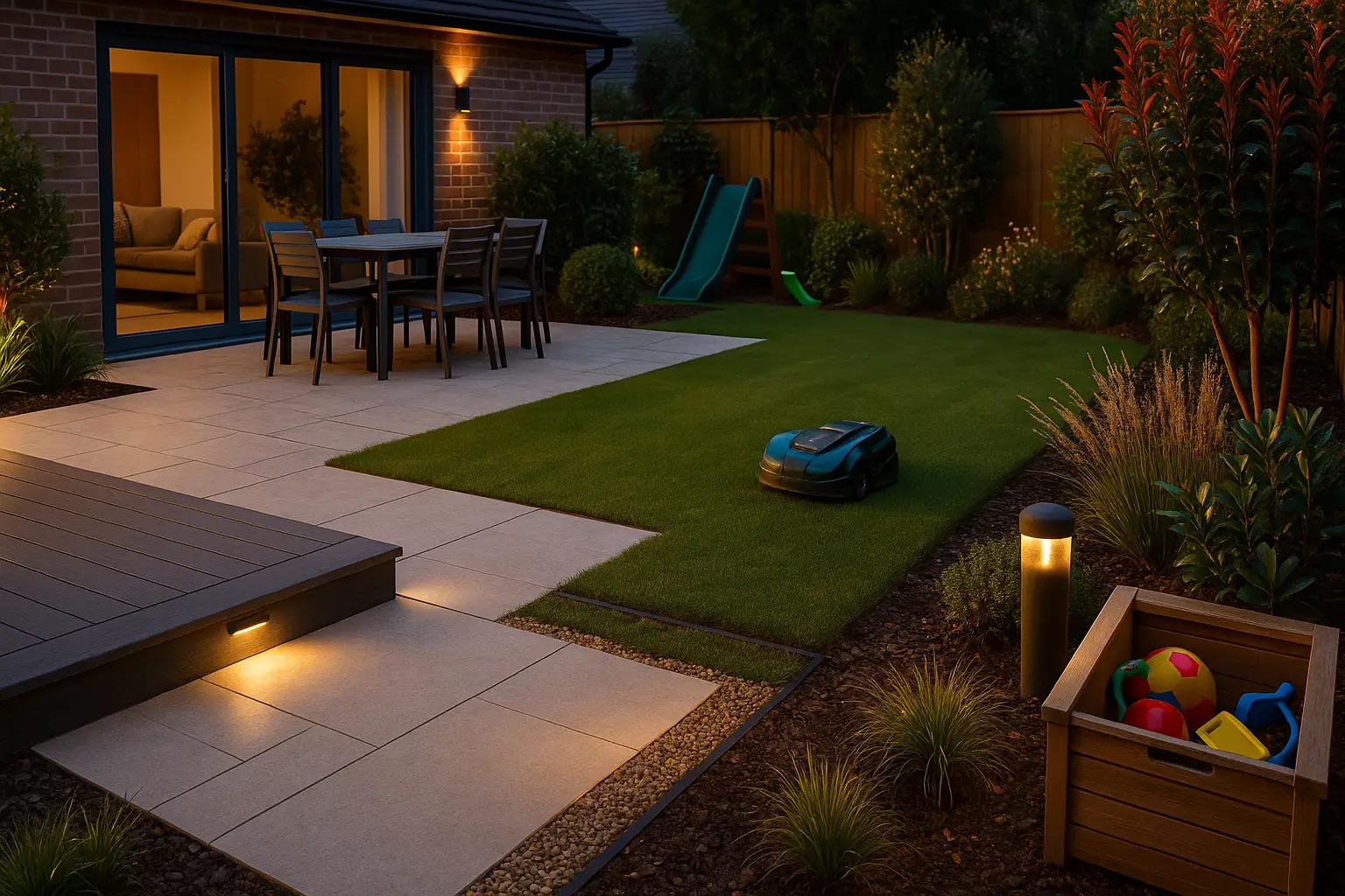 Low-Maintenance Garden Design for Busy Families
