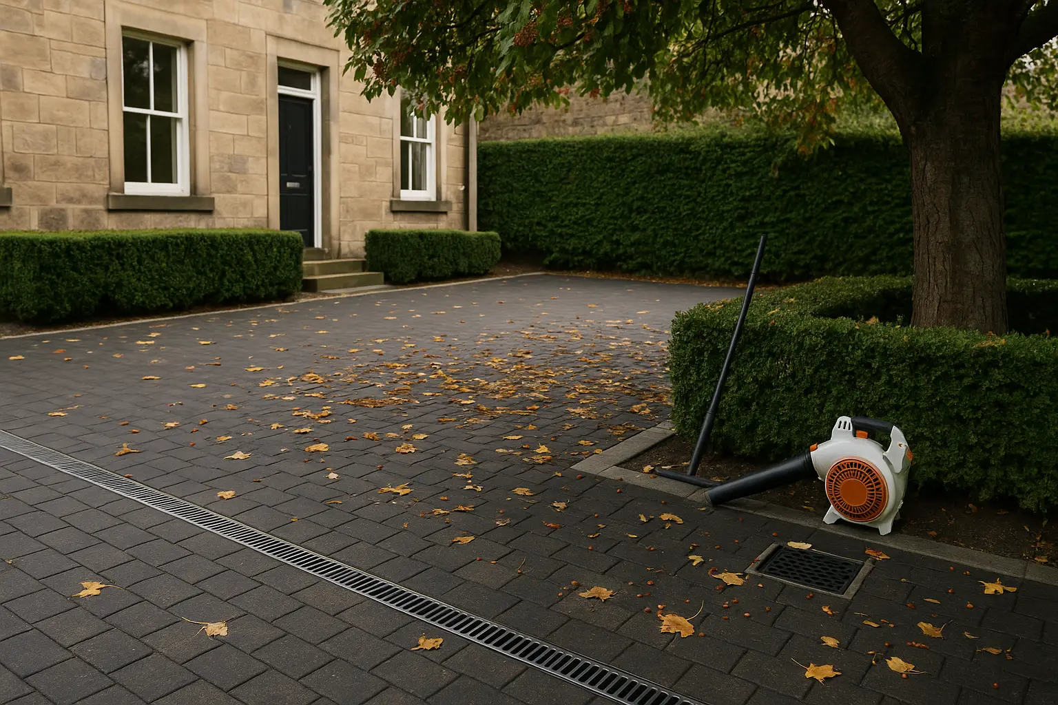 What’s the Best Driveway if I Have Messy Trees Nearby?