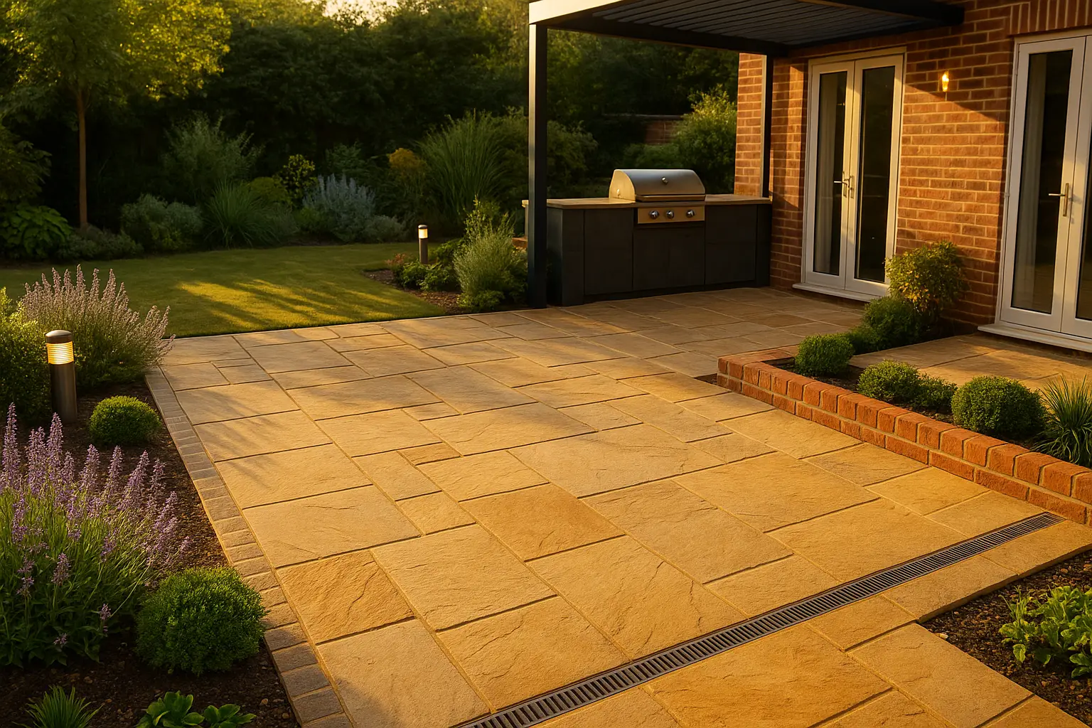 Enhance Your Outdoor Spaces with a Natural Stone Patio